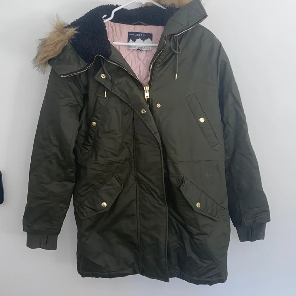 J.Crew Winter Perfect Parka Coat